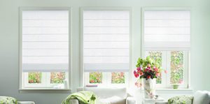 Sunscreen roller blinds | aluminium/cedar venetians